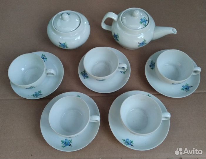 Чайный сервиз СССР вербилки
