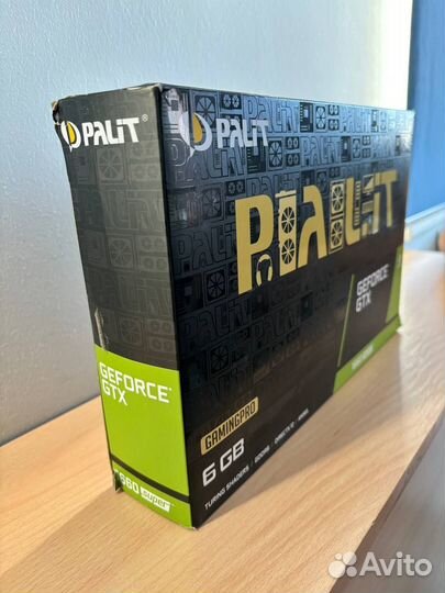 Palit geforce gtx 1660 super (при гарантии)
