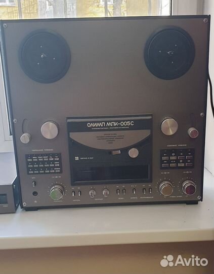 Катушечный магнитофон олимп 005