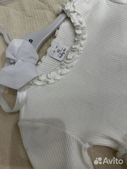 Нарядное платье для девочки 92