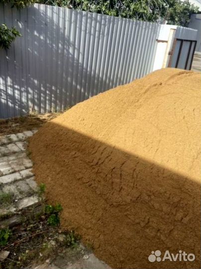 Доставка песка, щебня