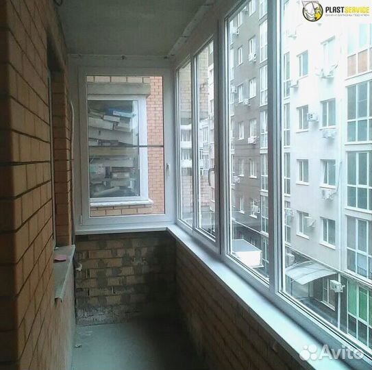 Балконные окна пластиковые алюминиевые остекление