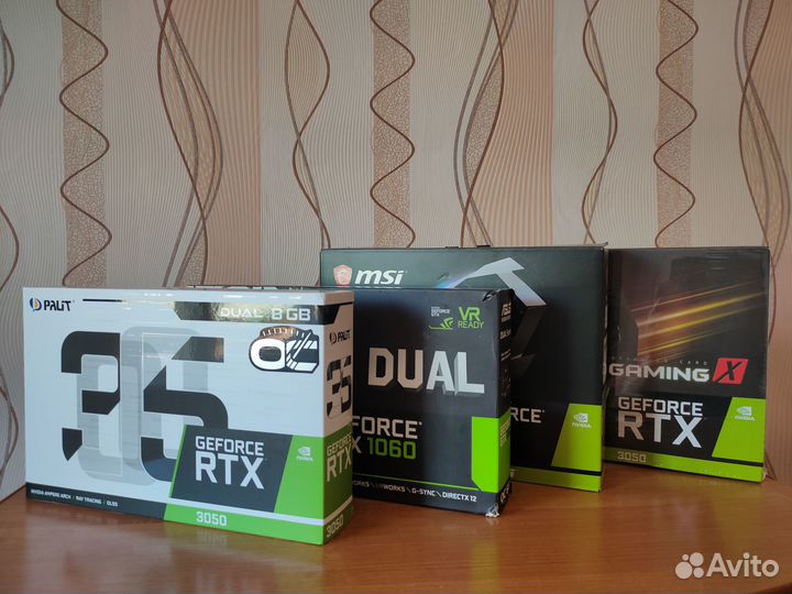 Видеокарты на выбор