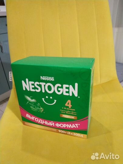 Детский молочный напиток nestogen 4