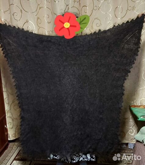 Платок шаль шерсть