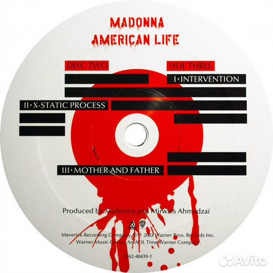 Виниловая пластинка Madonna american life (180 Gra