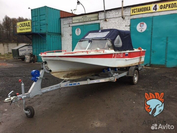 Прицеп для перевозки лодок и катеров