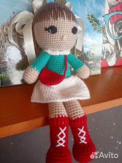 Вязаная кукла