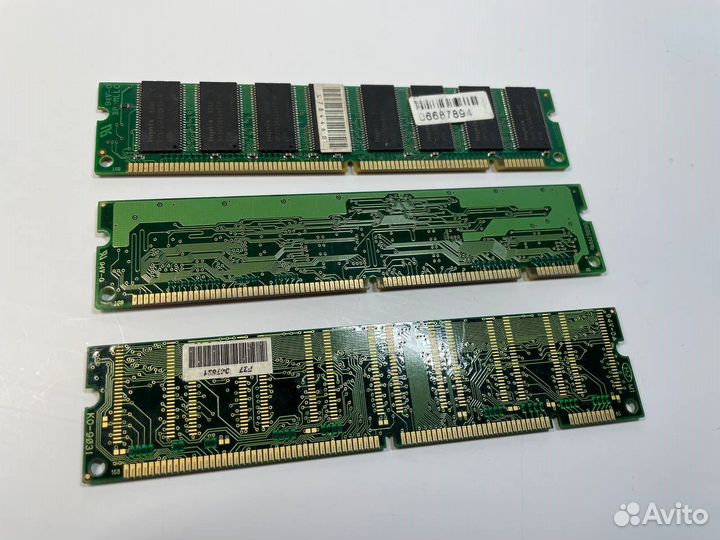 Озу sdram 512мб и 256мб