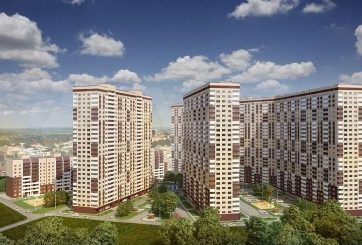1-к. квартира, 42 м², 25/29 эт.