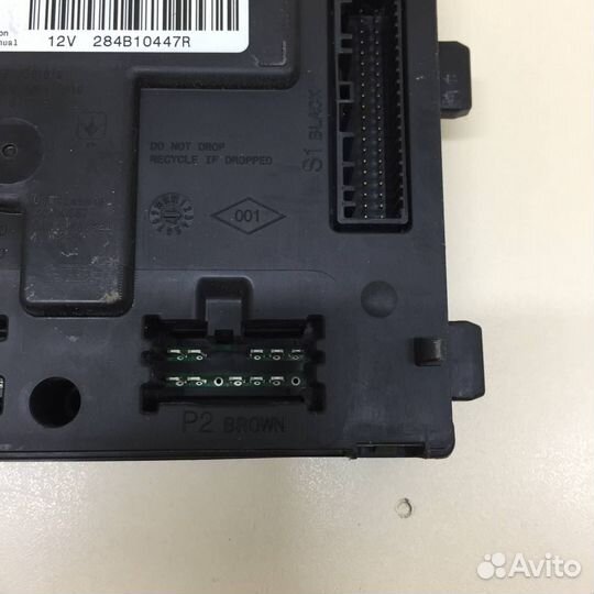 Блок комфорта Renault Duster 2012