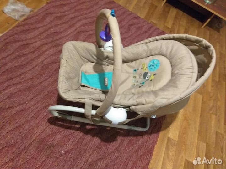 Детские качели шезлонг