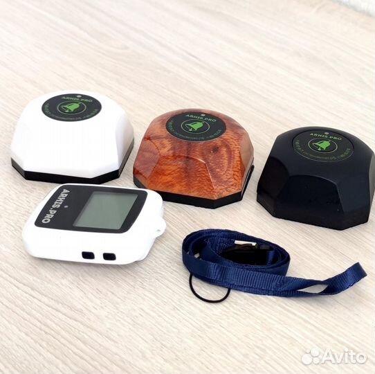 Кнопка вызова персонала и часы пейджер Поясной