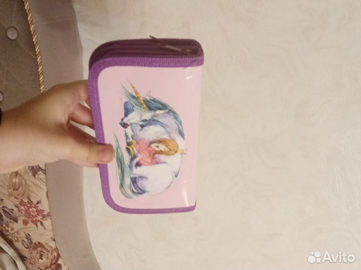 Пенал школьный для девочки