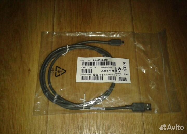 Кабель USB 2.0 / мини USB 5-пин Новый