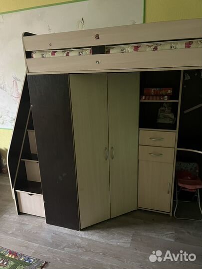 Детская кровать горка