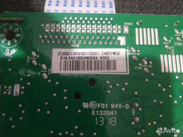 Майн плата и блок питания