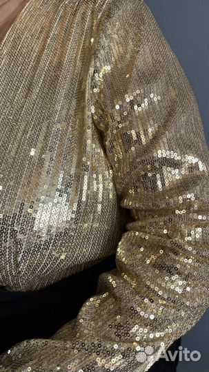Вечернее платье на запах 54 размер