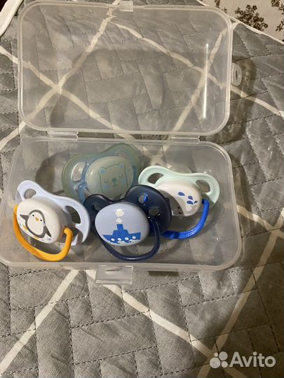 Соска пустышка avent 0 6