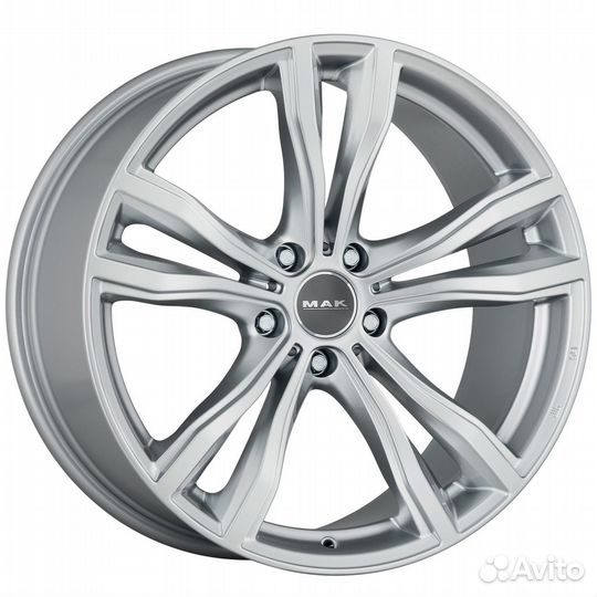 R21 5x112 11,5J ET38 D66,6 MAK X-Mode Silver