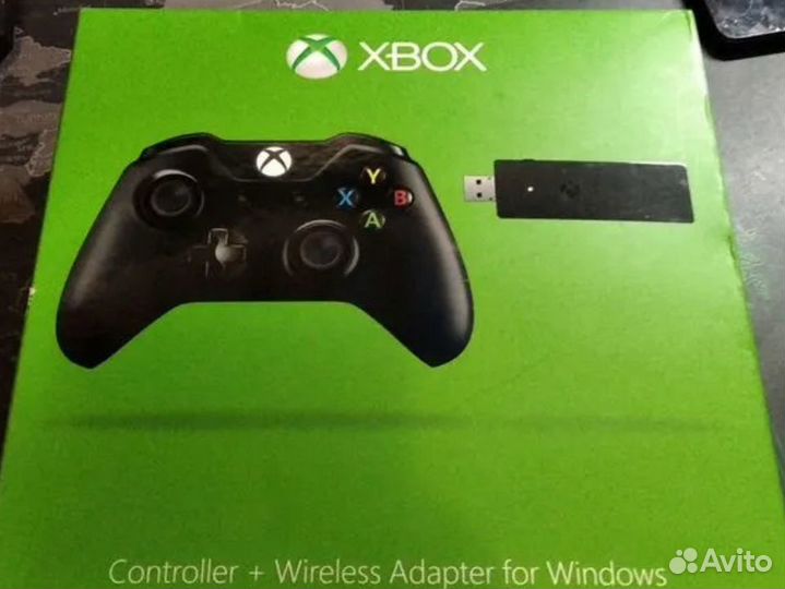 Геймпад xbox one с адаптером