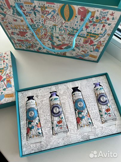 Loccitane крем для рук набор