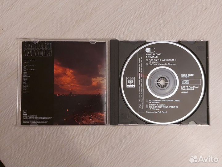 Japan CD Pink Floyd Animals