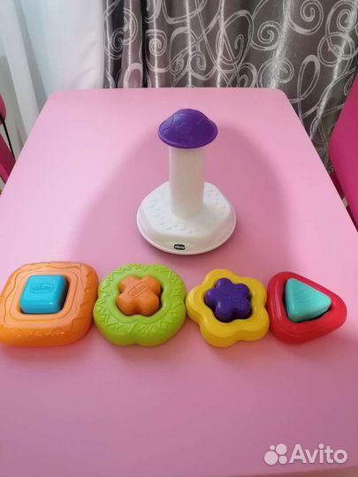 Пирамидка 3в1 Chicco, лабиринт Икеа