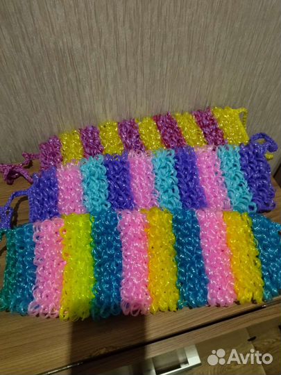 Мочалка ручной работы