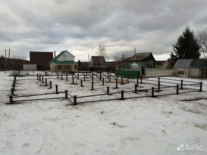 Монтаж винтовых свай:фундаменты, причалы, пирсы