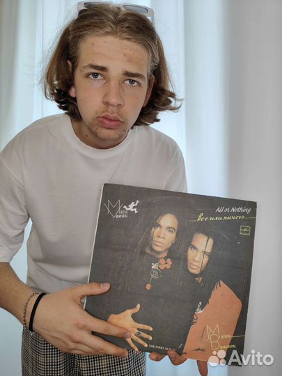 Виниловые пластинки milli vanilli