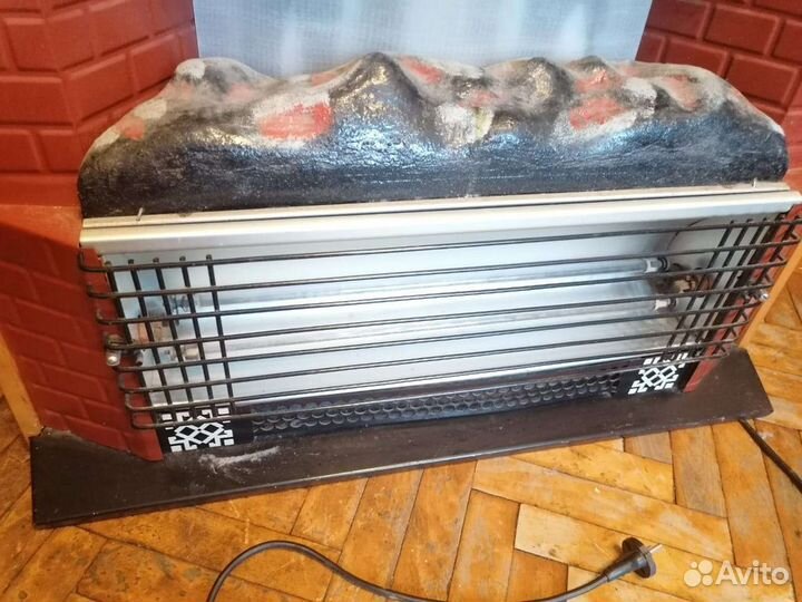 Камин обогреватель с подсветкой СССР, работает