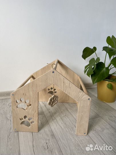 Домик для питомцев, будка - дом для кошки, собаки
