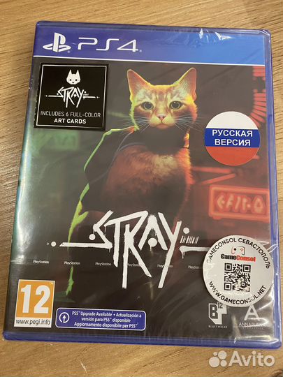 Stray диск для PS4 новый