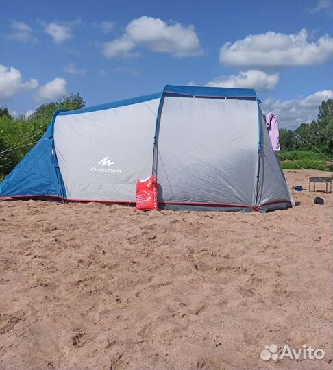 Палатка quechua arpenaz 4 1 новая