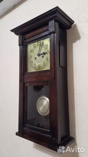 Старинные настенные часы Friedrich Mauthe