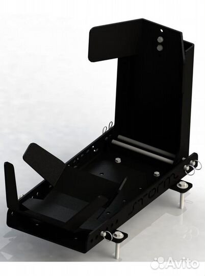 Крепление квадроцикла в прицепе Universal