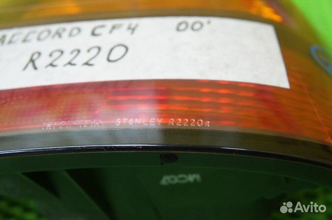 Фонарь Honda Accord