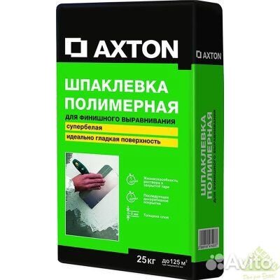 Axton Шпаклевка полимерная Axton 25 кг