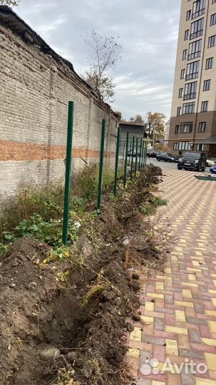 Услуги мини эксковатора