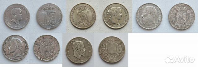 Серебро Европы XIX века Италия, Испания, Франция