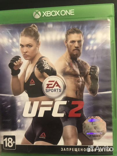 Игра для приставки xbox one UFC 2