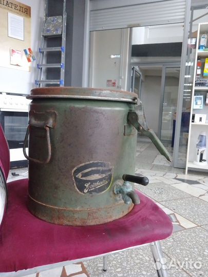 Термос с ручками, с краном, 10 л