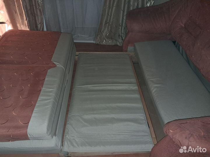 Диван прямой раскладной бу
