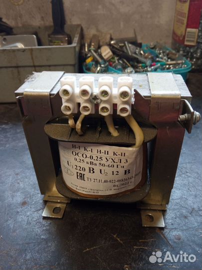 Понижающий трансформатор осо-0,25
