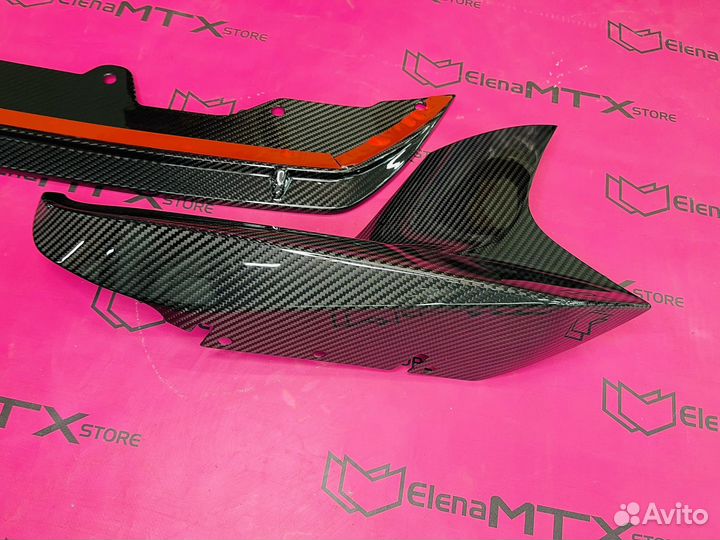 Сплиттер BMW M5 F90 дорест сухой карбон