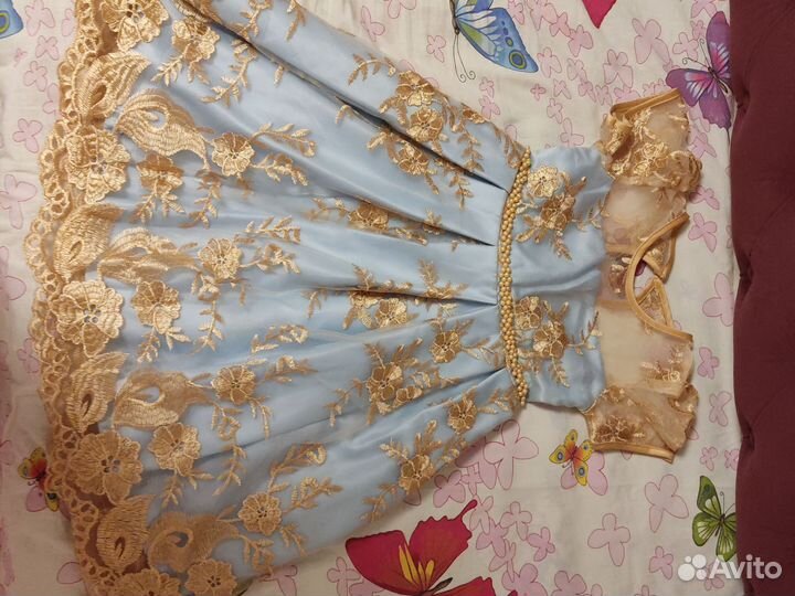 Платье на девочку 7-6 лет