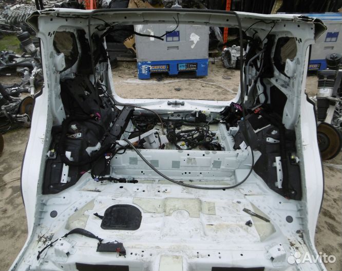 Задняя часть кузова VW touareg 3