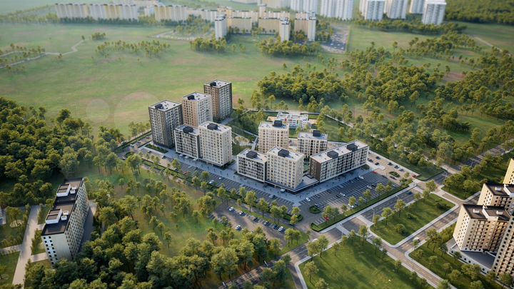 Квартира-студия, 35,9 м², 6/14 эт.