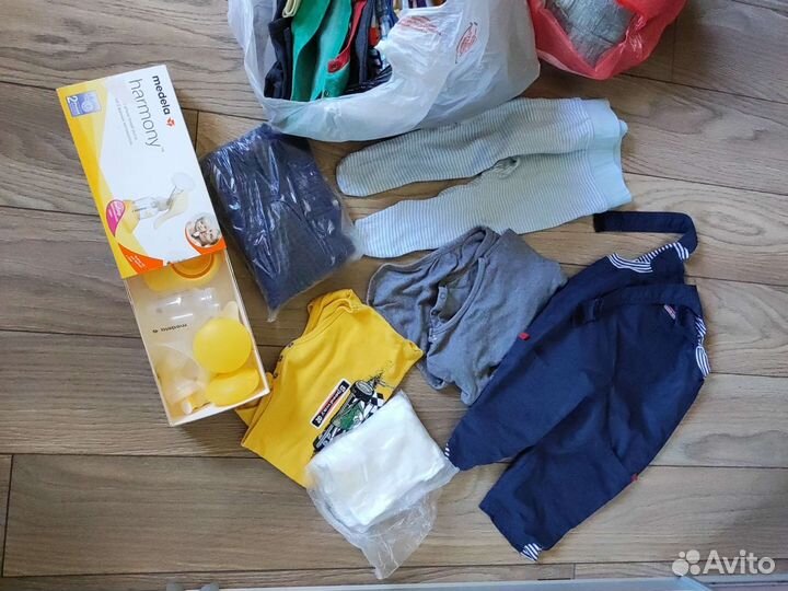 Детские вещи 2 пакета